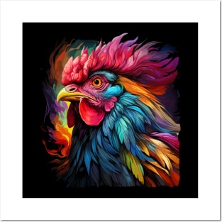 Chicken Rainbow Posters and Art